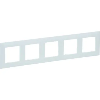 Elektrická zásuvka Legrand NILOÉ STEP rámeček pro elektroinstalační přístroje, pětinásobný MÁTA /863095/
