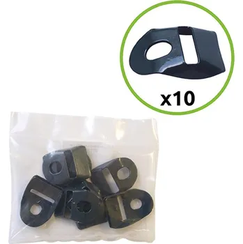 Příslušenství pro plot Očko na přichycení napínáku ZnPVC antracit 10ks