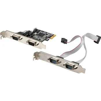 LANBERG kontroler PCI-E 4x COM