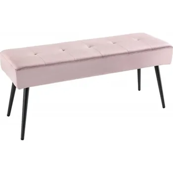 Křeslo Lavice BOUTIQUE 100 CM růžová samet