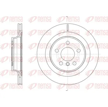 Brzdový kotouč Brzdový kotouč REMSA 61632.10