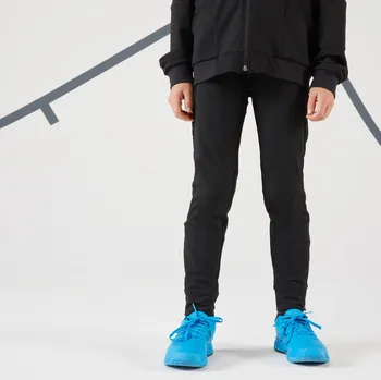 Dětská móda KUIKMA Chlapecké tenisové kalhoty TPA 500 černé 8 LET ČERNÁ