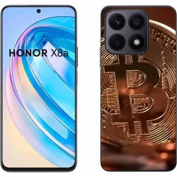 Pouzdro na mobilní telefon Gelové pouzdro mmCase na mobil Honor X8a - bitcoin