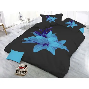 Povlečení XPOSE® 3D povlečení KVĚT 2 140x200 cm, 70x90 cm, 3D + Prodloužená možnost vrácení zboží do 50 dnů