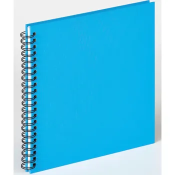 Fotoalbum Walther Fun oceanblau 30x30 50 weiße Seiten Spiral SA310U