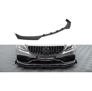 Nárazník Street pro spojler pod nárazník lipa + flaps Mercedes-AMG C63 Sedan / Estate W205 Facelift černý