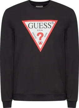 Pánská mikina Guess Jeans Guess - mikina - Jet Black Velikost: M