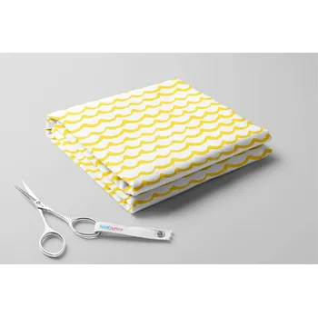 Fleece antipilling, Vlnovky Barva: Žlutá