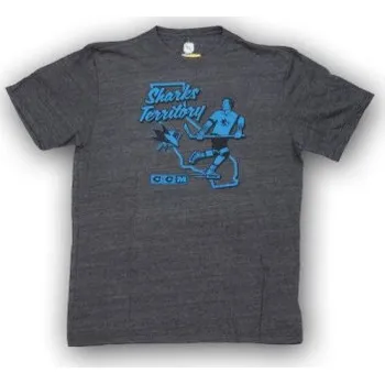 Pánské tričko CCM Triko CCM Territorial San Jose Sharks SR, Velikost M 877879