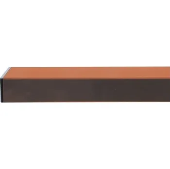 Plot Příčník PILWOOD 2000x60x40x1,5 Zn+PVC RAL 8004 - červenohnědá