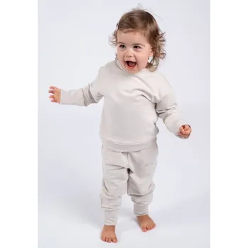 Moniel Dětská tepláková souprava vel. 74 Basic Light Beige