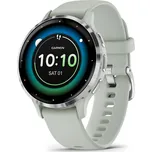 Garmin Venu 3s Silver/Sage grey, Silicone band Silver / Sage Grey + dárek