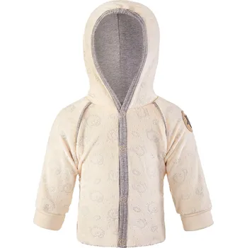 Little Angel kabátek NICKI Outlast® - smetanová-ovečky Velikost: 56