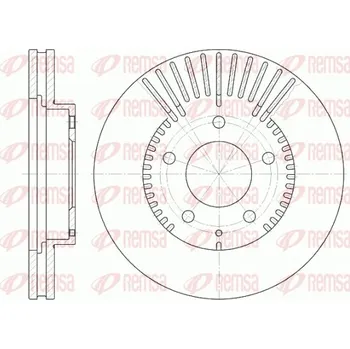 Brzdový kotouč Brzdový kotouč REMSA 6840.10