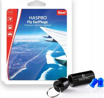 Špunt do uší Haspro Fly Earplugs špunty do uší do letadla