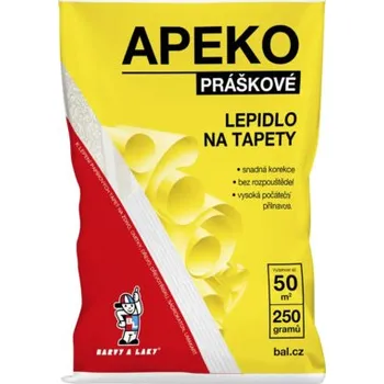 Průmyslové lepidlo Lepidlo na tapety Apeko práškové 250 g