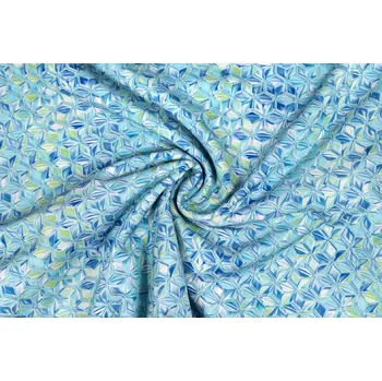 Softshell zimní modré krychličky