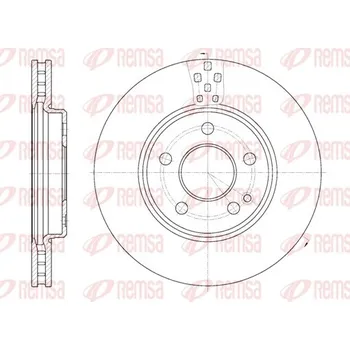 Brzdový kotouč Brzdový kotouč REMSA 61029.10
