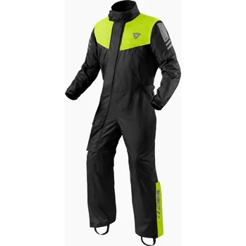Moto kombinéza REVIT kombinéza nepromok PACIFIC 4 H2O 1-dílná black/neon yellow - M