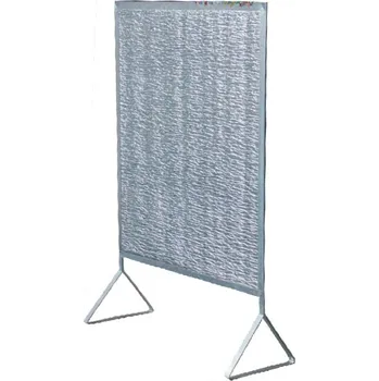 Krbová kamna Ochranná zástěna za kamna REFLEX 74x61 se stoj.