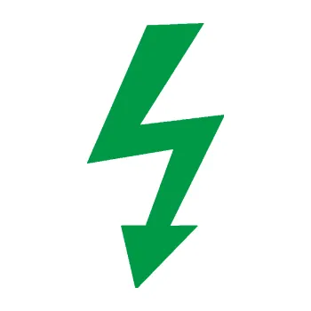 samolepka Blesk 003 elektřina (12 - zelená) SAMOLEPKA NA AUTO, NÁLEPKA, FÓLIE, POLEP, TUNING, VLASTNÍ TEXT, TISK, AUTOSAMOLEPKY.cz, POLEPY, OBRÁZEK, LOGO, 3D STICKERS