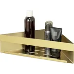 Rohová nástěnná police, nerezová ocel, Genova, WENKO