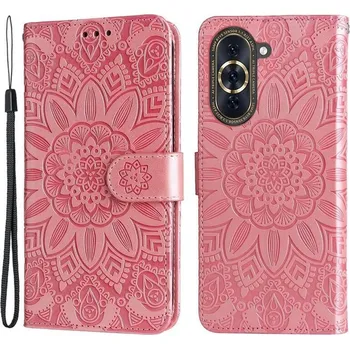 Pouzdro na mobilní telefon Sunflower zavírací pouzdro na Huawei Nova 10 - růžové