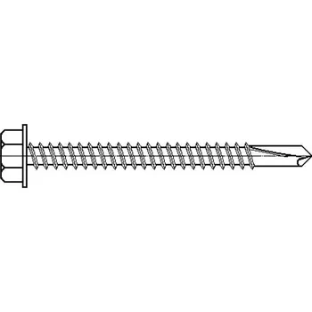Vrut Šroub do železa TEX 4,8 x 50 mm šestihranná hlava PK192