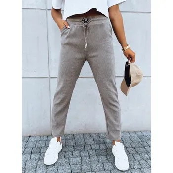 Dámské oblečení Dámské tepláky STARLUXE tmavě béžové