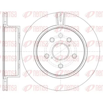 Brzdový kotouč Brzdový kotouč REMSA 61255.10