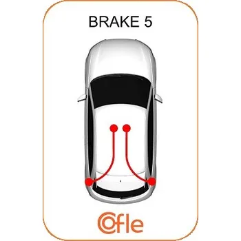 Auto-moto Tažné lanko, parkovací brzda COFLE 12.0747