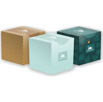 Harmony kosmetické papírové kapesníky 3-vrstvé 60 ks