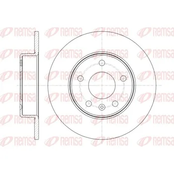 Brzdový kotouč Brzdový kotouč REMSA 61468.00