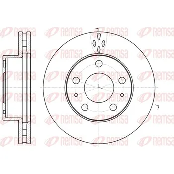 Brzdový kotouč Brzdový kotouč REMSA 61016.10