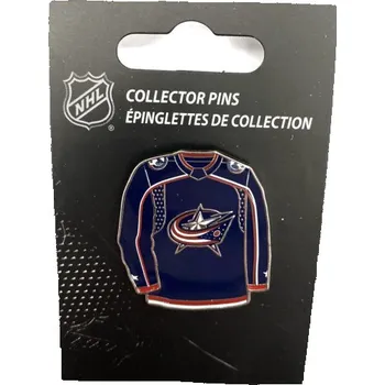 Puk JFSC Odznak JFSC Jersey Columbus Blue Jackets home 423793