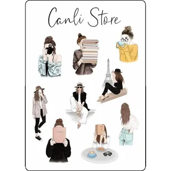 samolepka Samolepky Canli - People (A6)