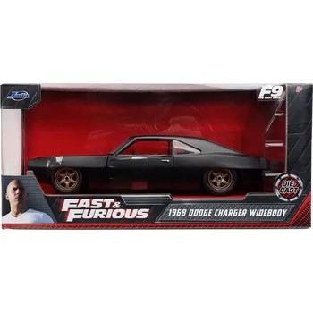 autíčko Model Rychle a Zběsile Dodge Charger Widebody 1968 1:24