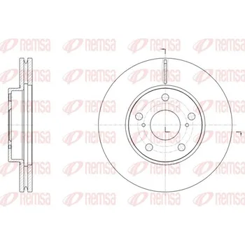 Brzdový kotouč Brzdový kotouč REMSA 61539.10