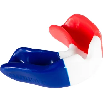 Chránič zubu GILBERT Ragbyový chránič zubů Gilbert France modro-bílo-červený