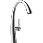 Slovarm ES.3508.G 486002 Sibela Dřezová baterie stojánková s otočným ramínkem a vytahovací sprškou,