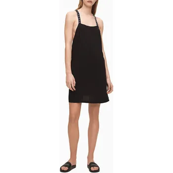 Dámské šaty Plážové šaty KW0KW01776 - T01 Royal růžová - Calvin Klein růžová S