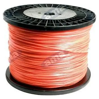 Čtyřhranná struna na cívce 2,4x1200m