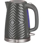 Russell Hobbs Groove Grey varná konvice 26382-70