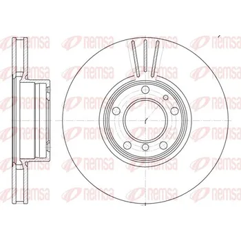 Brzdový kotouč Brzdový kotouč REMSA 6599.10