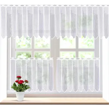 Záclona Záclona žakárová, Ina vitrážka metráž, bílá