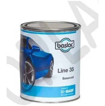 Lak na dřevo BASLAC 35-M1230 Basecoat, Orange Transparent - pigmentová báze - 0,5 L