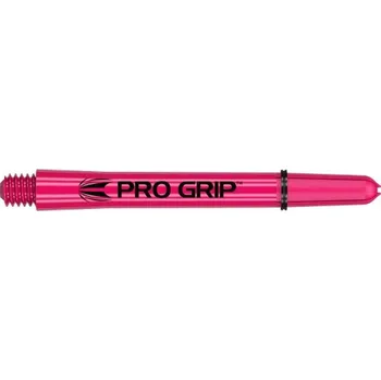 Příslušenství pro šipky Násadky na šipky TARGET Pro Grip dlouhé, růžové, 9 ks