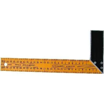 Úhloměr Levior Úhelník 250mm žlutý