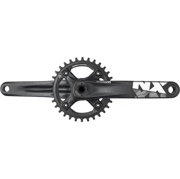 Klika na kolo SRAM Převodník SRAM NX 24 mm GXP 36 z 170 mm ČERNÁ