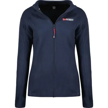 Dámské oblečení Dámská fleecová mikina se zipem Geographical Norway TUG Barva: Modrá, Velikost: M